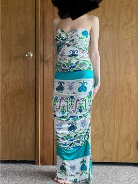 Rubber Ducky Maxi Dress, mid-2000’s